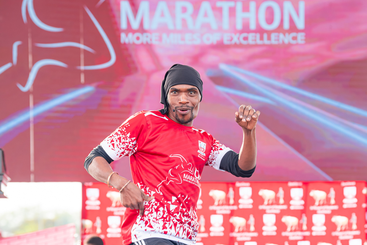 Instructor Gets Warms Going