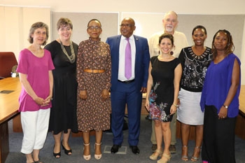 Fulbright representatives meet Vice Chancellor
