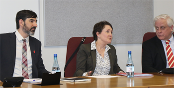Rutgers Global Institute of Health visits UB for collaboration efforts