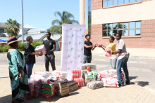 Professor David Sebudubudu and Dr. Gladys Mokhawa