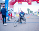 Wheelchair race completed